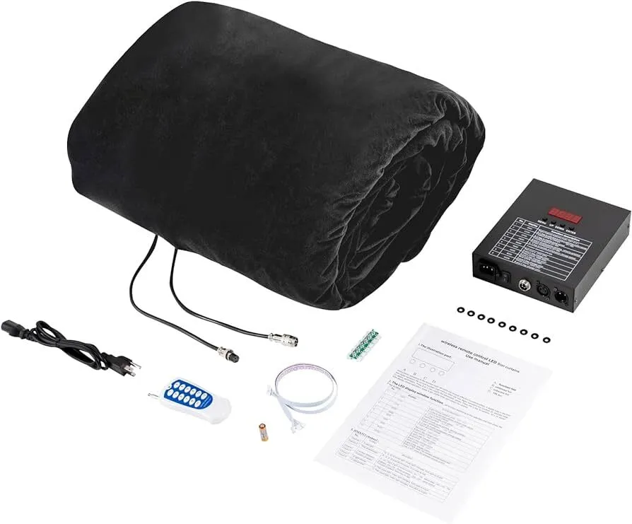 Black Background Cloth (3m x 6m)