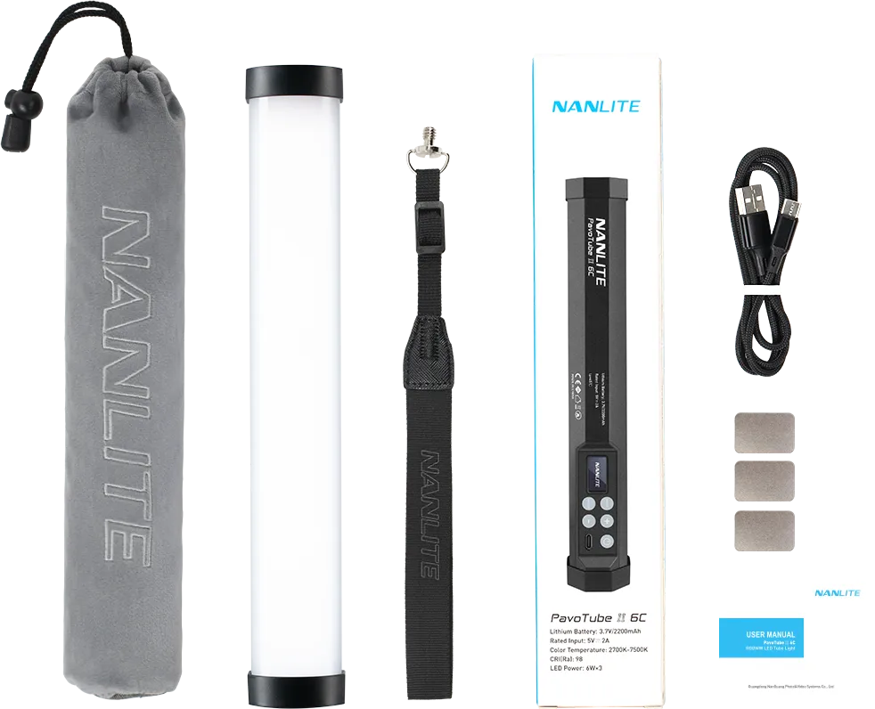 Nanlite PavoTube II 6C 10" RGBWW