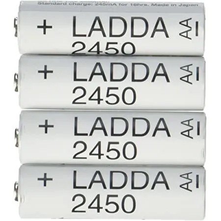 Batteries 1.5 V AA (Rechargeable Set of 4)