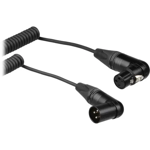 XLR Coiled Jumper Cable