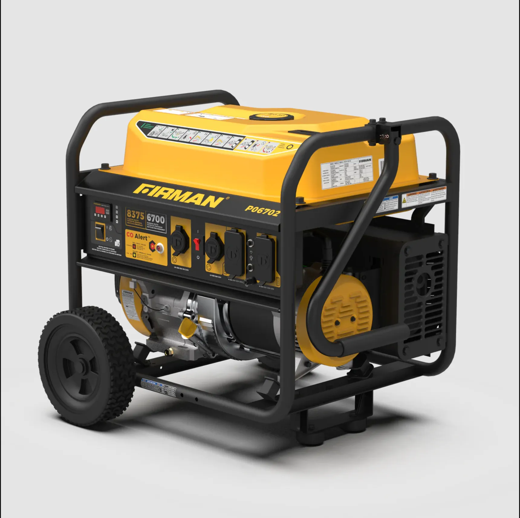 Generator Rental – Firman P06702 8000 Watts (Houston, TX)