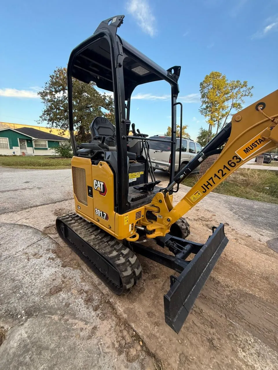 CAT 302.7 Mini Excavator Rental – Houston & Conroe, TX