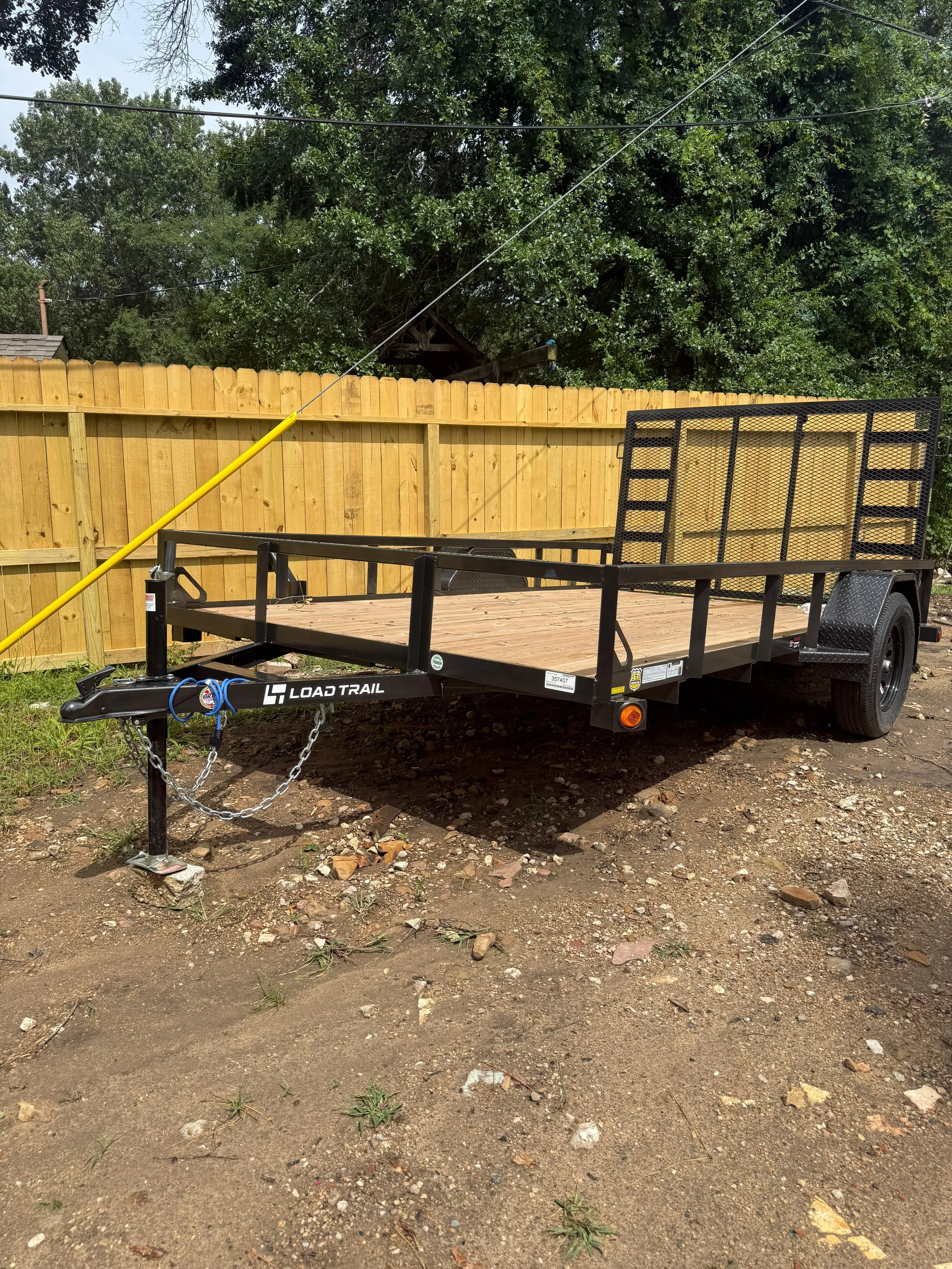 Utility Trailer 12x7 Load Trail — Rent in Houston, TX