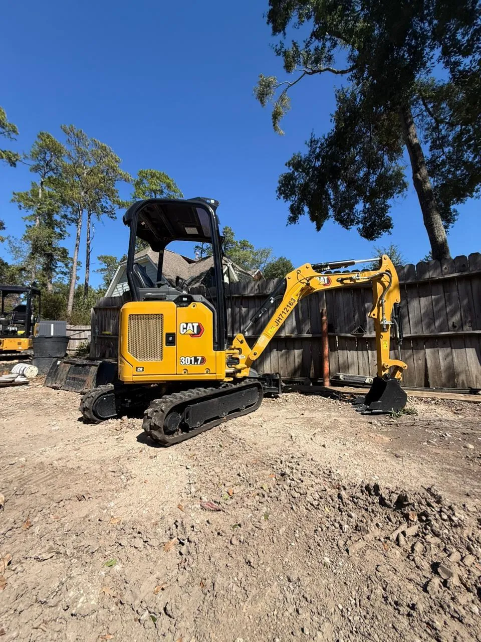 CAT 301 Mini Excavator Rental in Houston, TX (2025 Model)