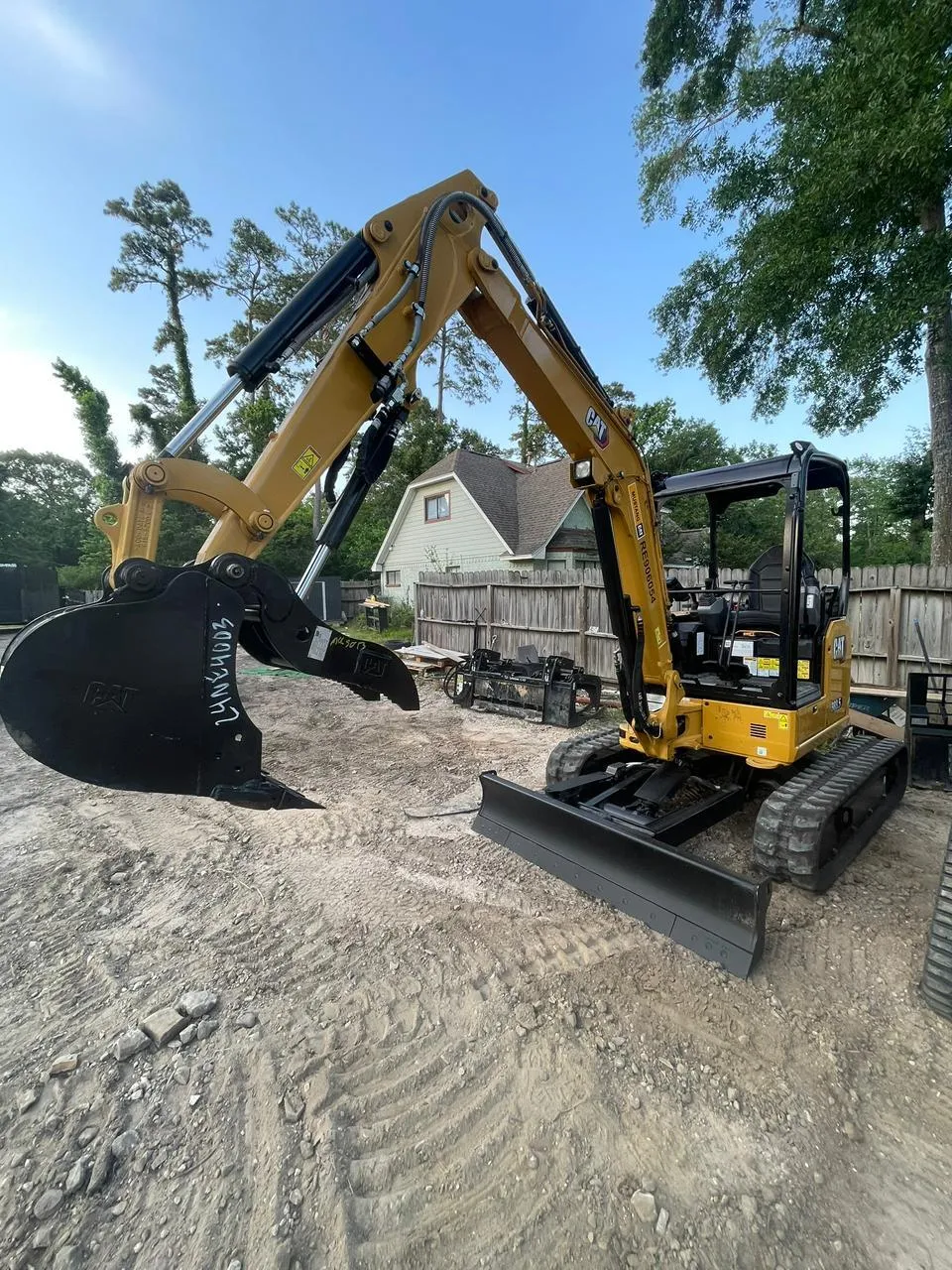 CAT 303.5 Mini Excavator Rental – Houston, TX (10% OFF)