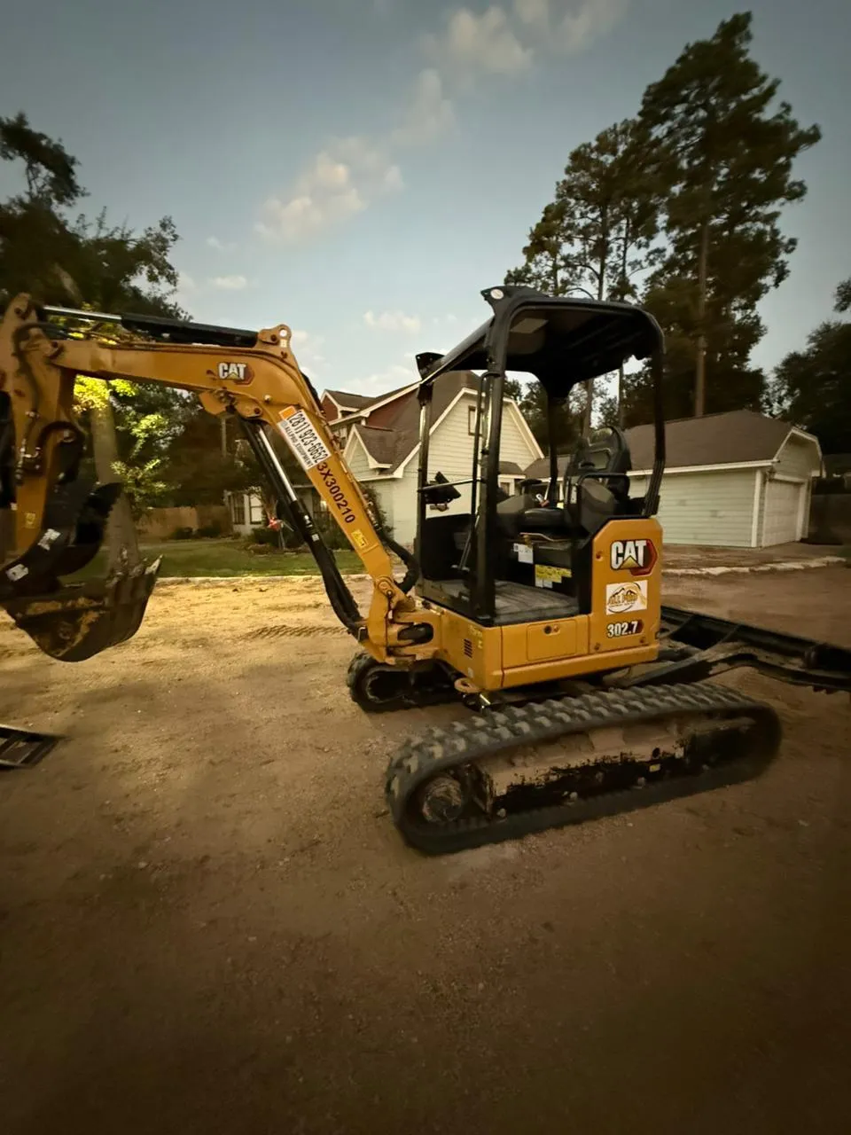 CAT 302.7 Mini Excavator in Houston - Conroe TX