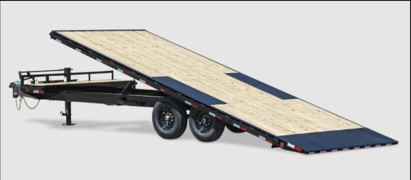 Deckover Tilt Trailer Rental – PJ 102x22 (Houston, TX)