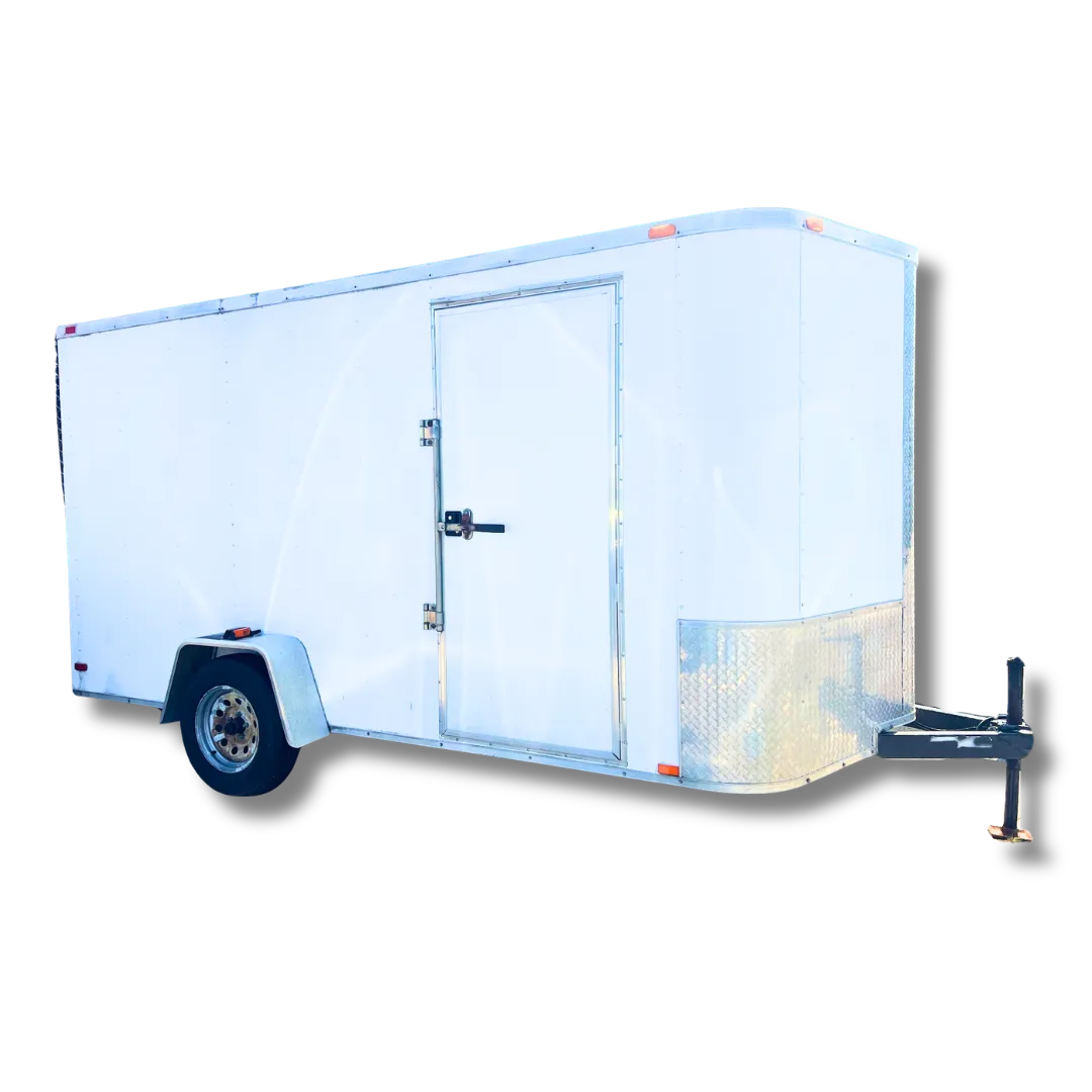 6'×12' Enclosed Trailer