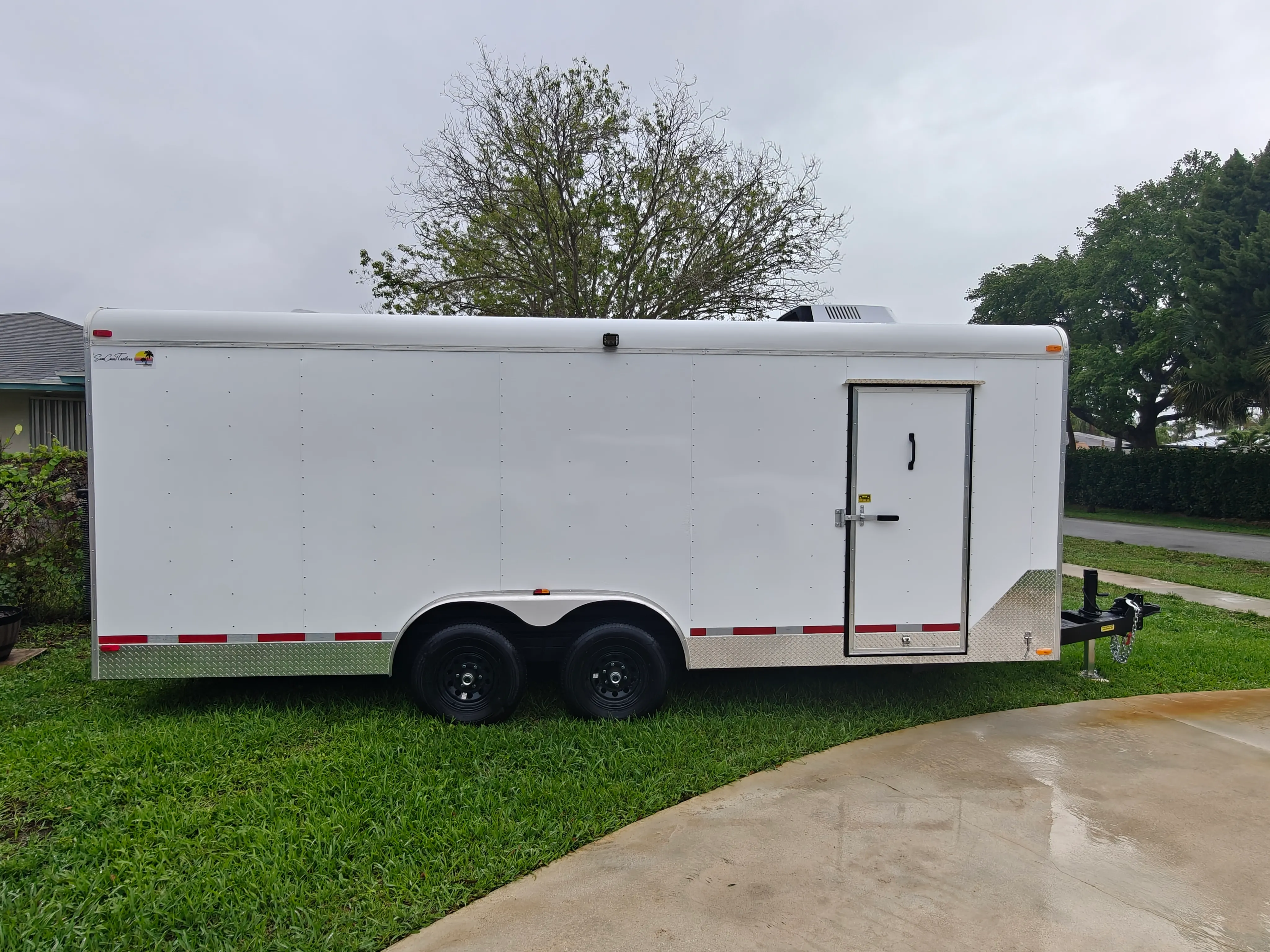 Basic workshop trailer