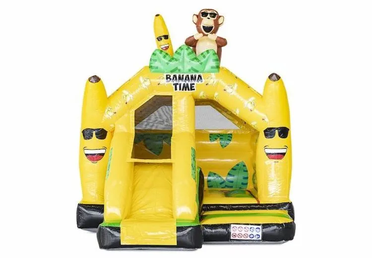 Springkussen Banana Monkey