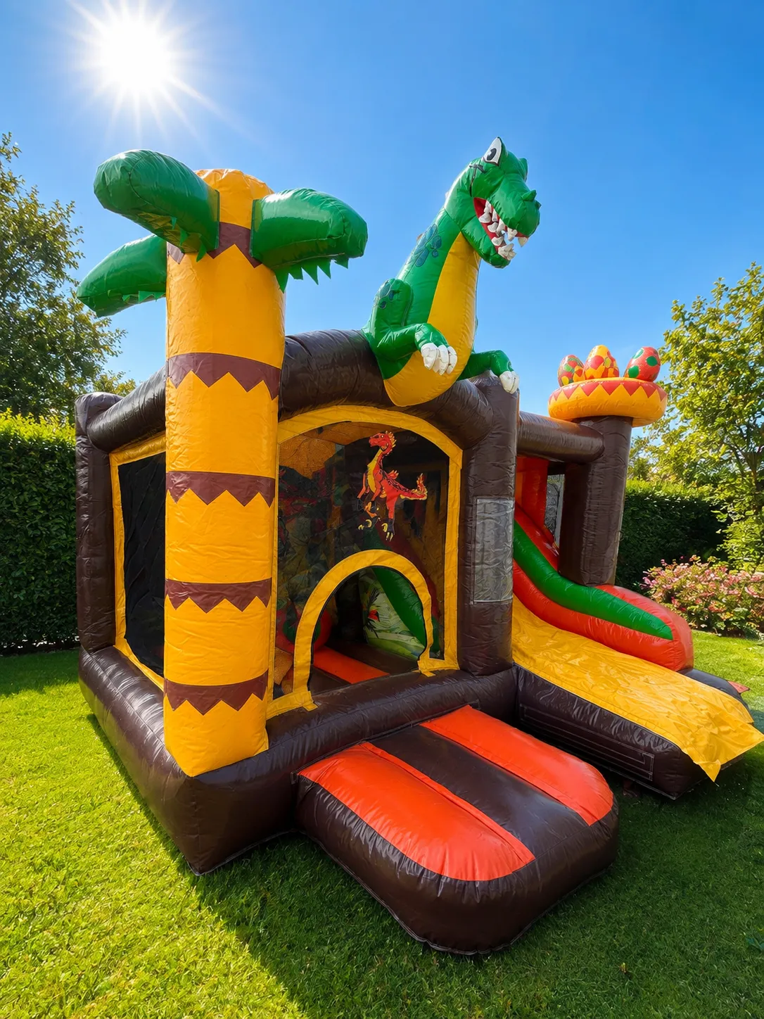 Springkussen Dino 