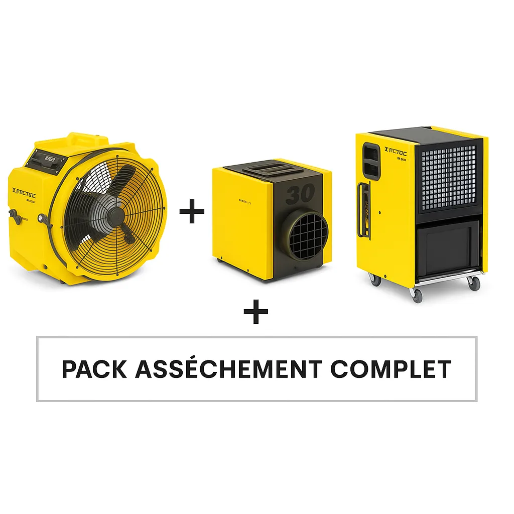 Packs d’assèchement (STRATÉGIQUE)