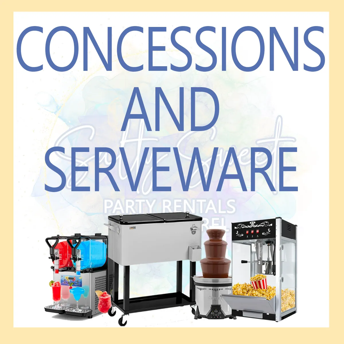 Concession and Serveware
