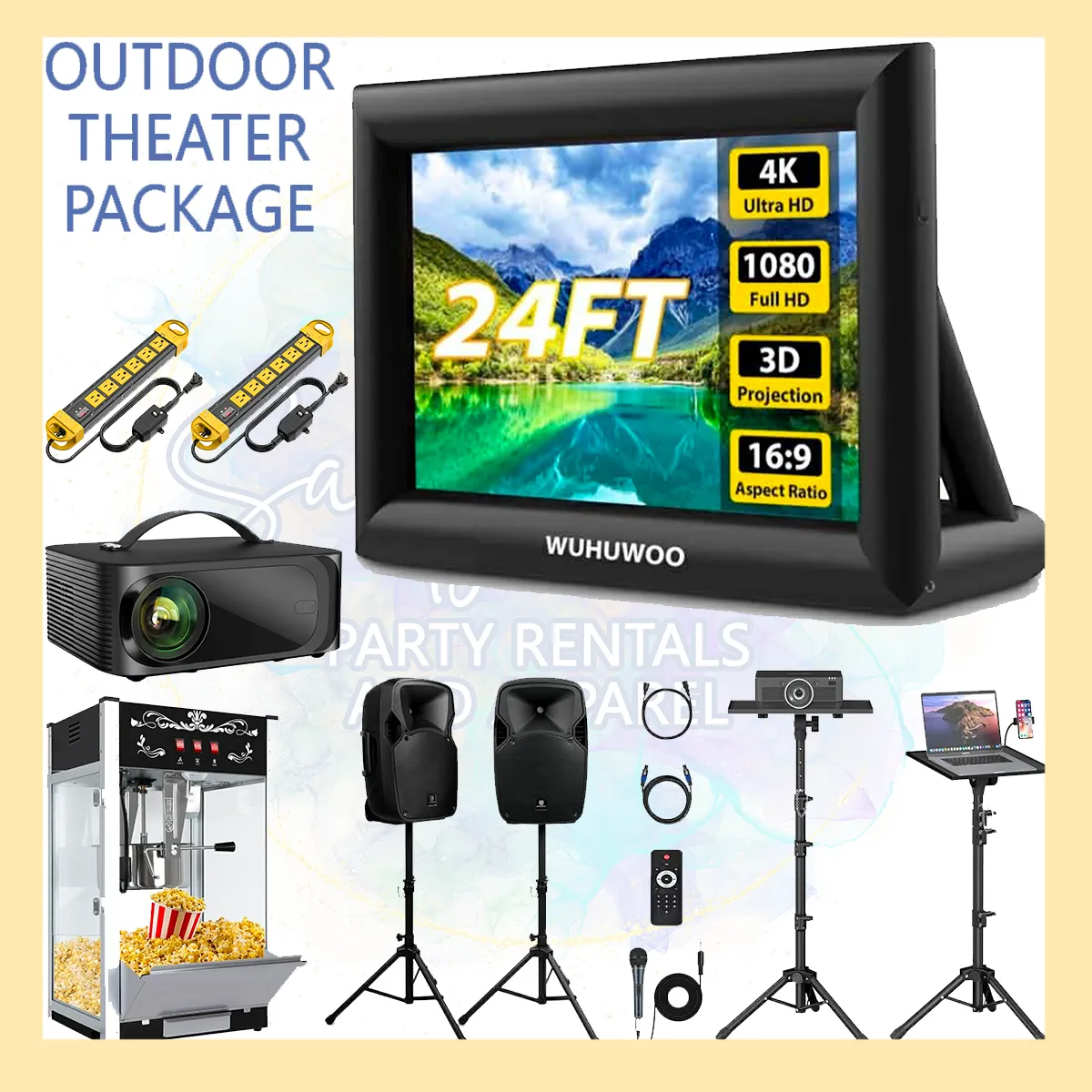 Outdoor Movie Night Package