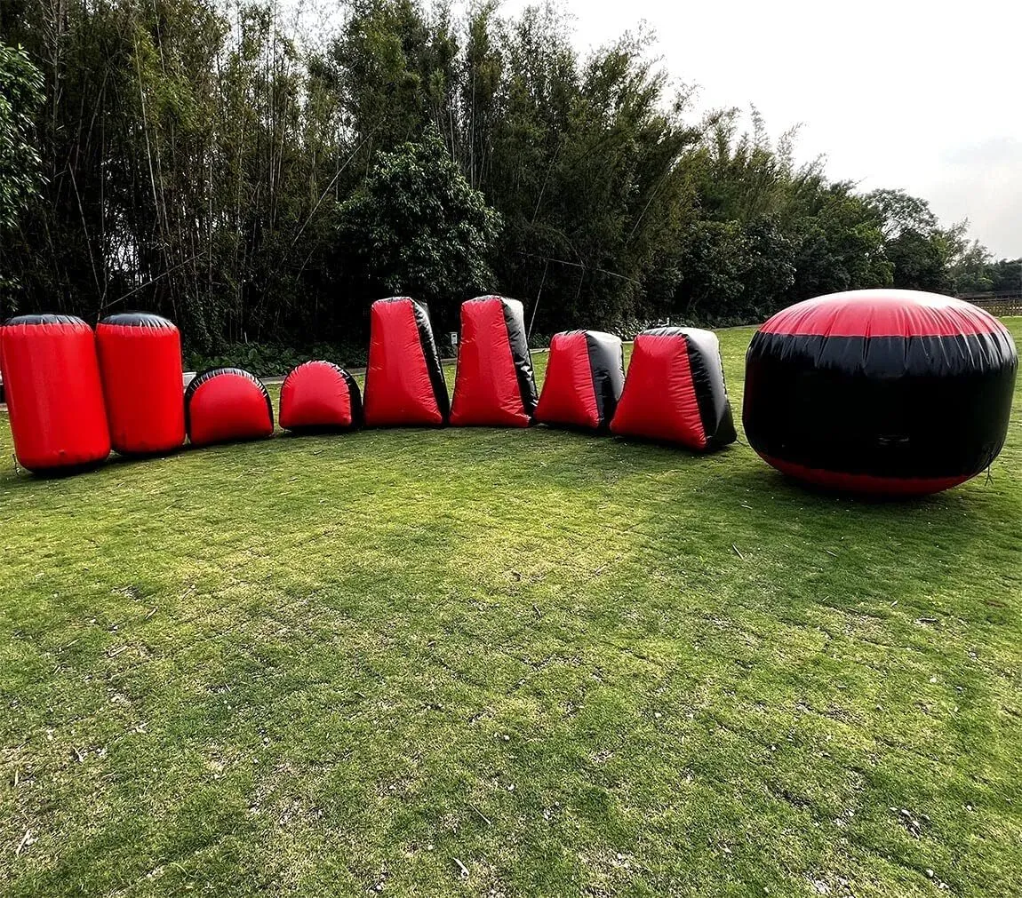 9 Pieces Inflatable Bunker Set