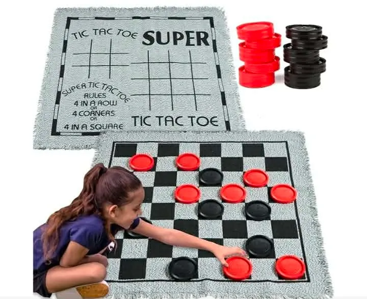 Giant Tic Tac Toe/Checkers Game