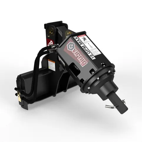 Auger Driver and Bits - Track Loader