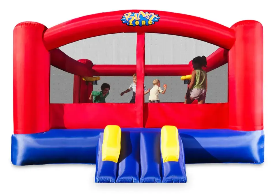 Double Play Basketball Bounce House