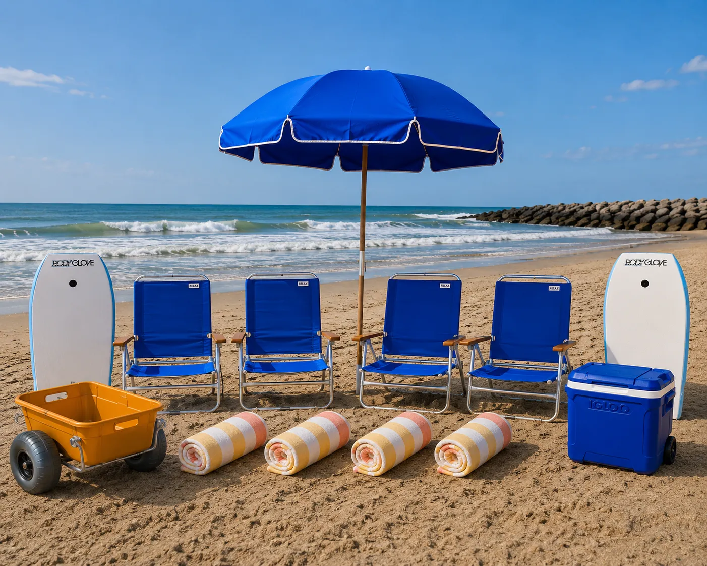 Relax & Unwind Beach Package - Family