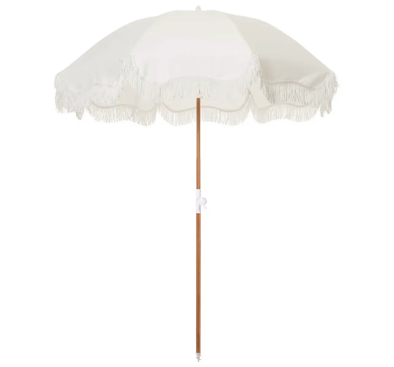 Luxe White Umbrella  (5 foot)