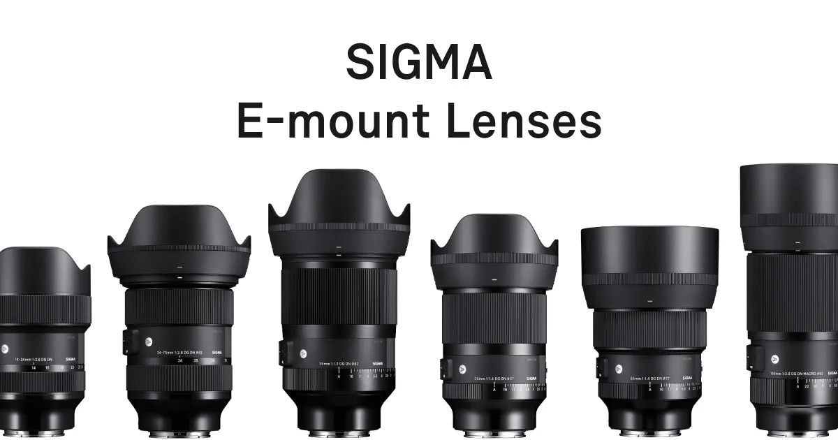 Sigma Zoom Lenses