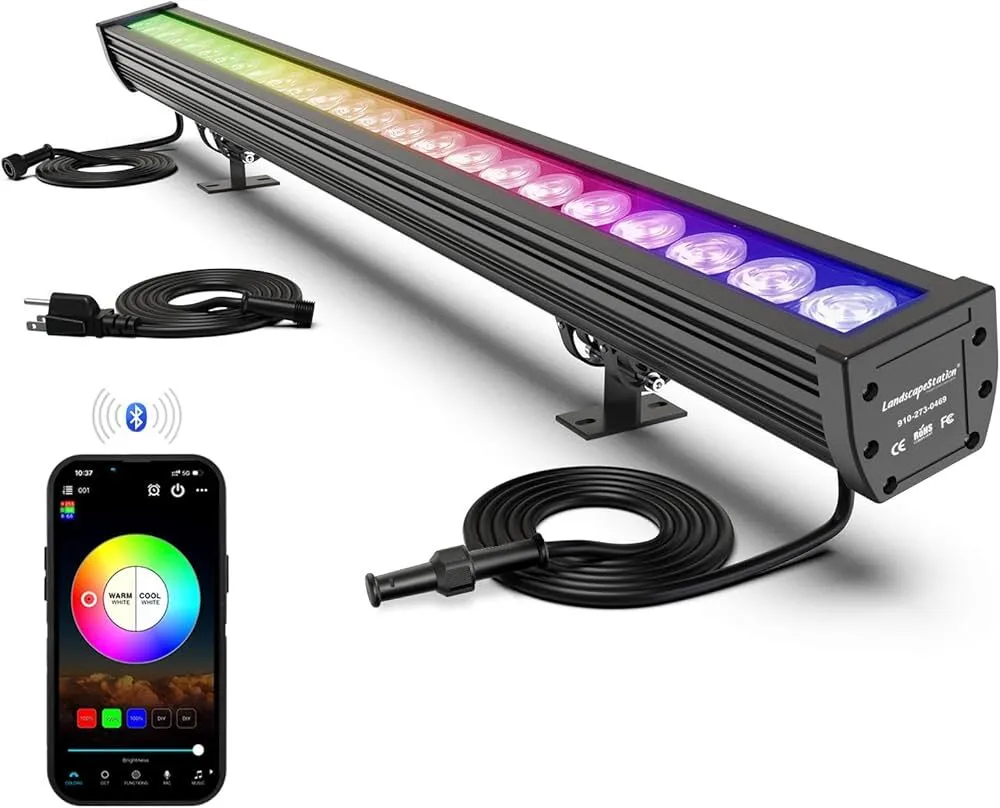 Fi LED Bar Light WashLight Smart App Control