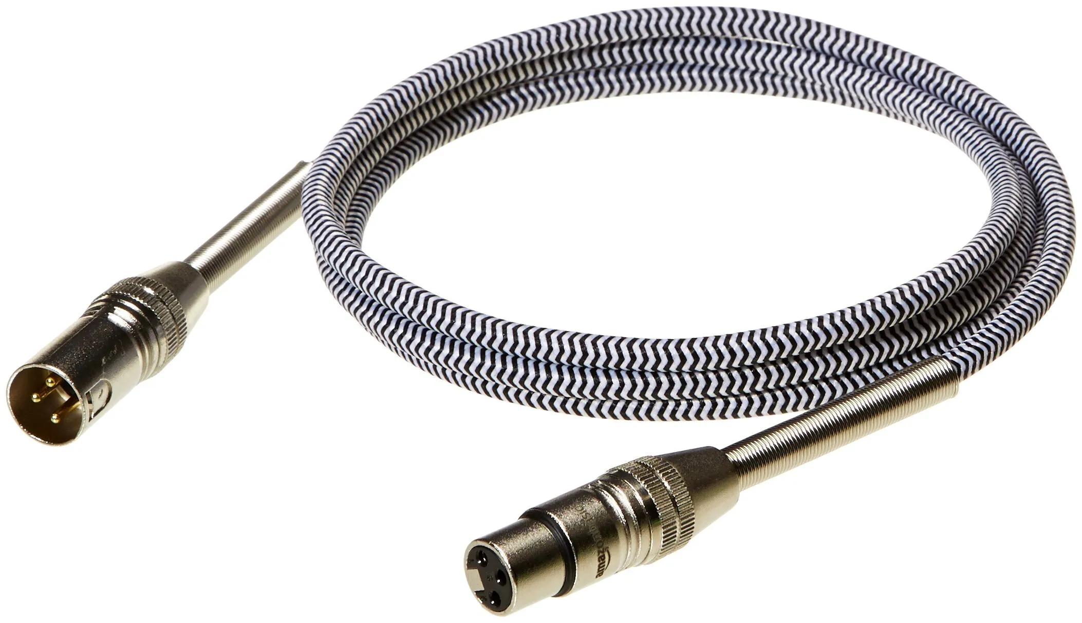 XLR Cable Type 1 (Short Silver woven body)