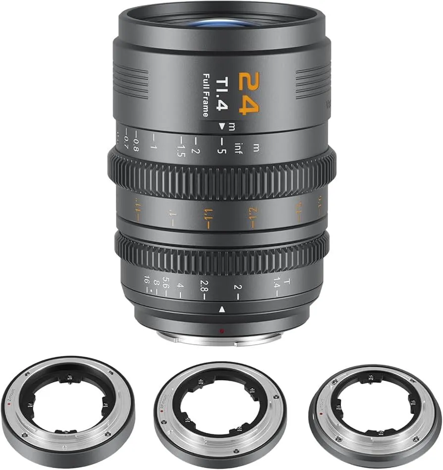 Sirui Cinematic Lens 24mm T1.4