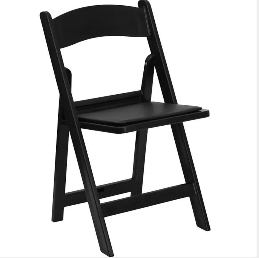 Black Resin Chair