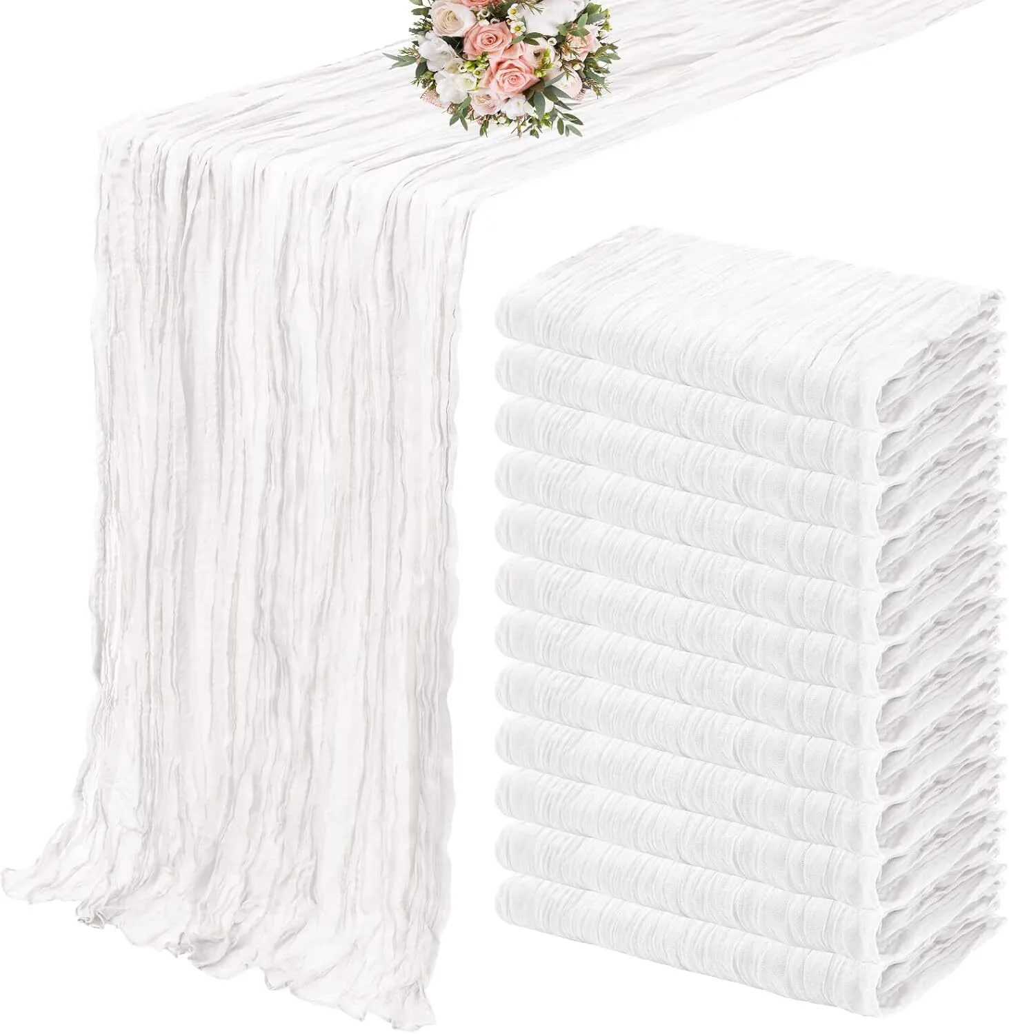 Cheesecloth Table Runner
