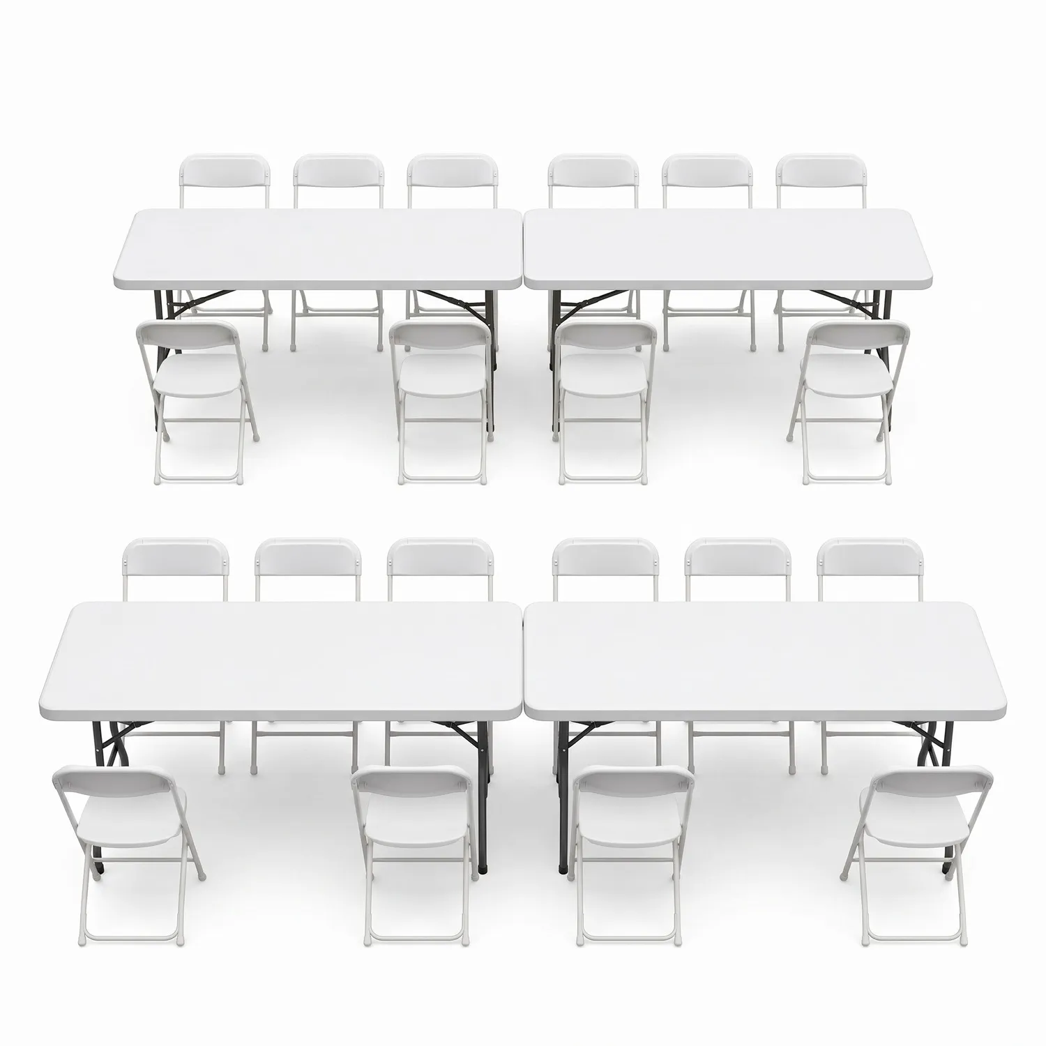Table & Chair Package – 4 Tables + 20 Chairs
