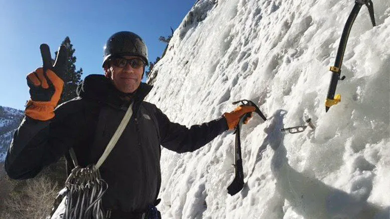 1 Person Ice Climb