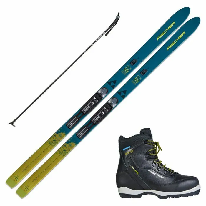 X-Country Ski Package- Shoe Size 8/ Wmns 9