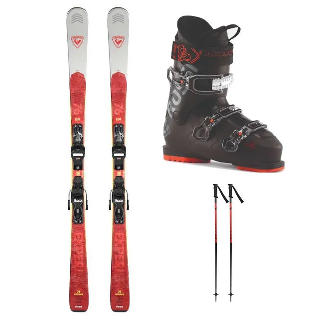 Ski Rental Package- Shoe Size Mens 6 / Wmns 7