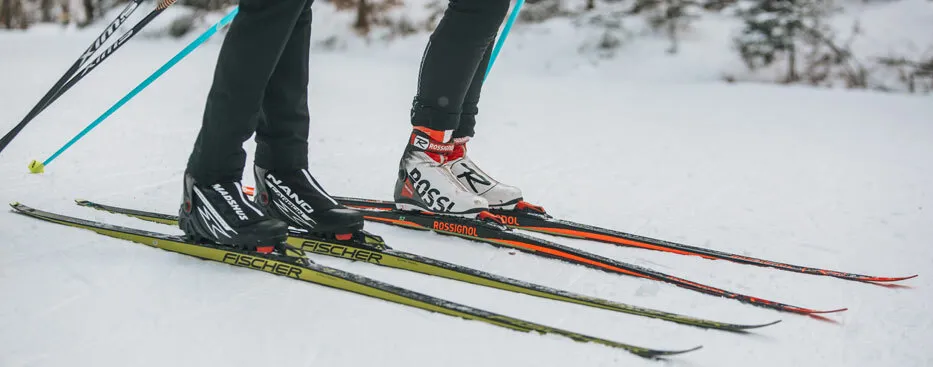 X-Country Ski Package- Shoe Size 4/ Wmns 5