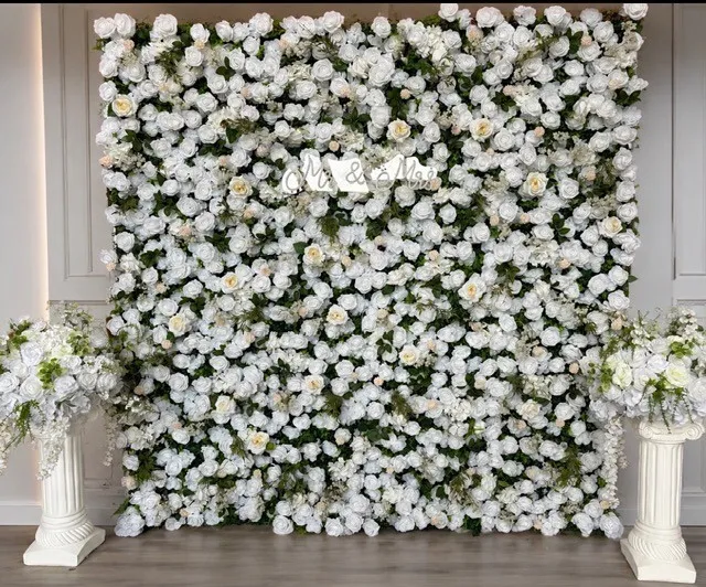 White Flower Wall