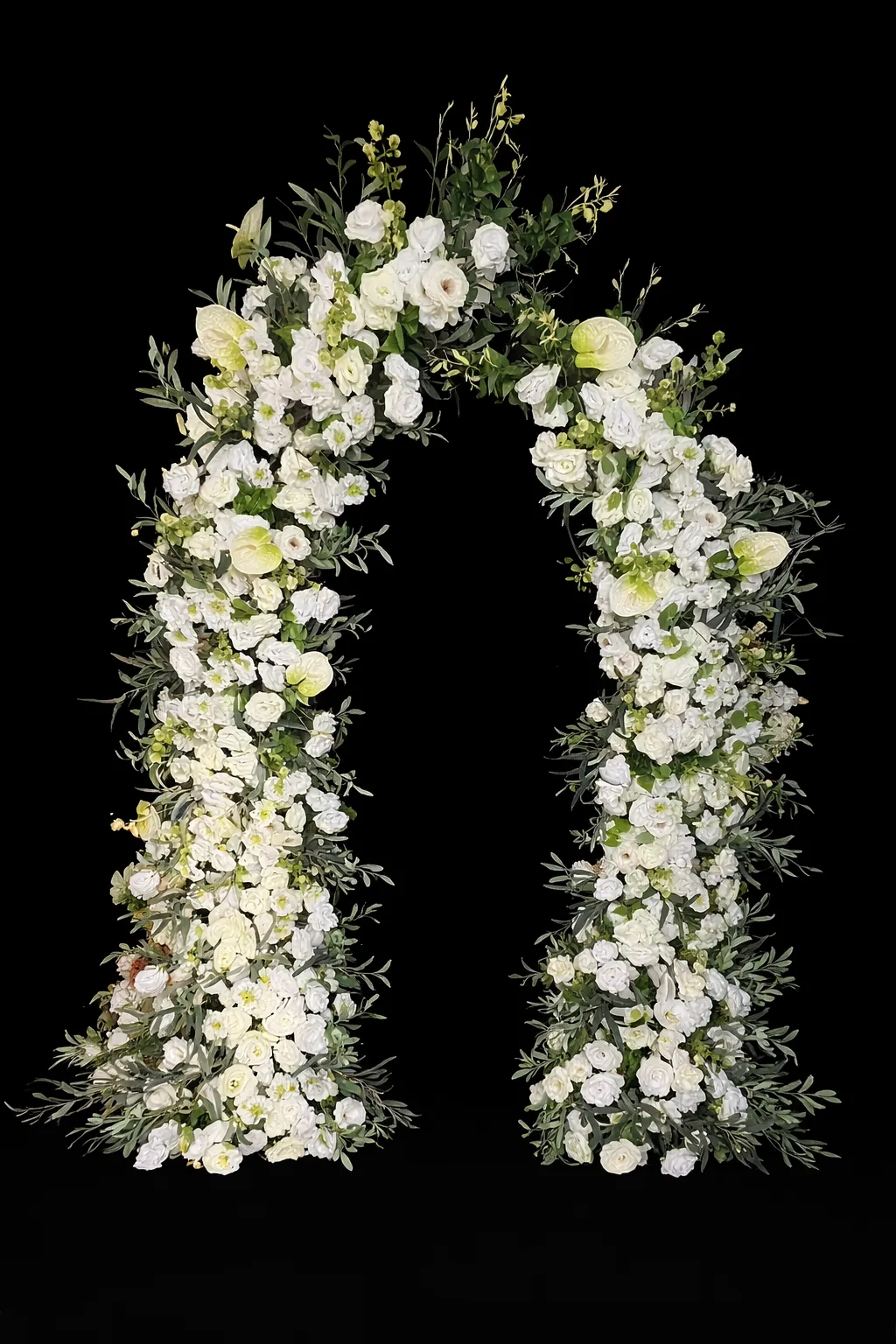 Enchanted Garden Floral Arch Set (6ft & 7ft)