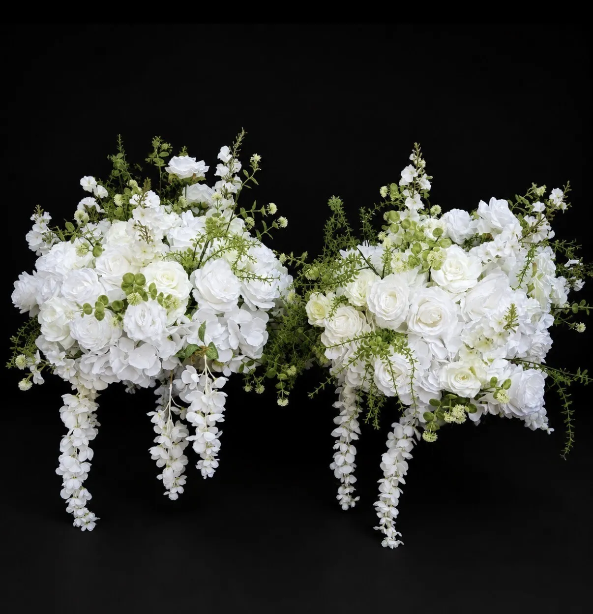 White Garden Luxe Floral Arrangement