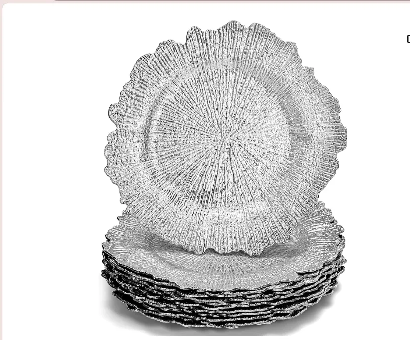 Silver Charger Plates