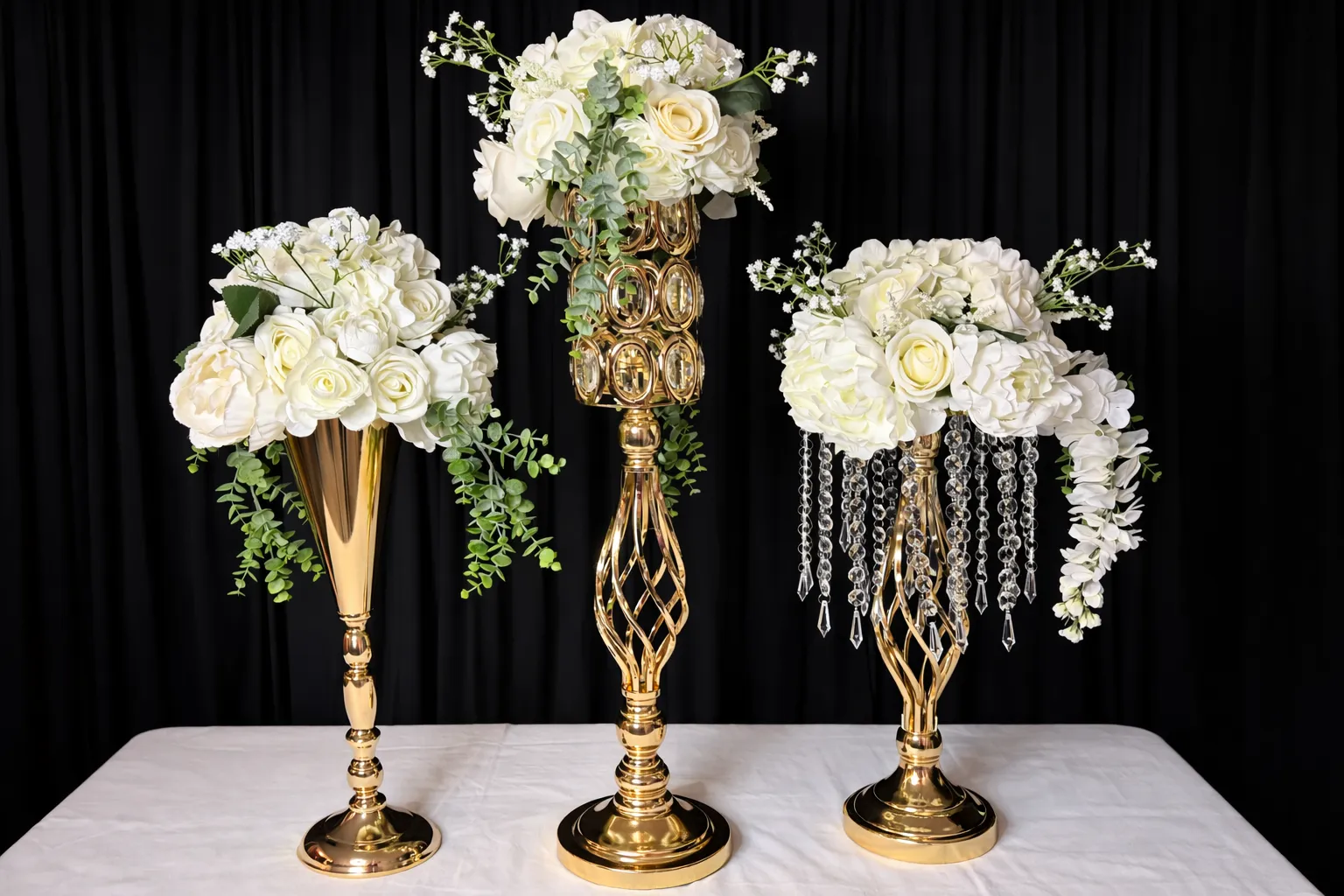 White Floral Arrangements