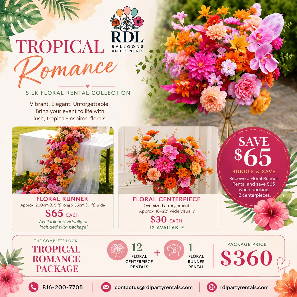 Tropical Romance Collection Package
