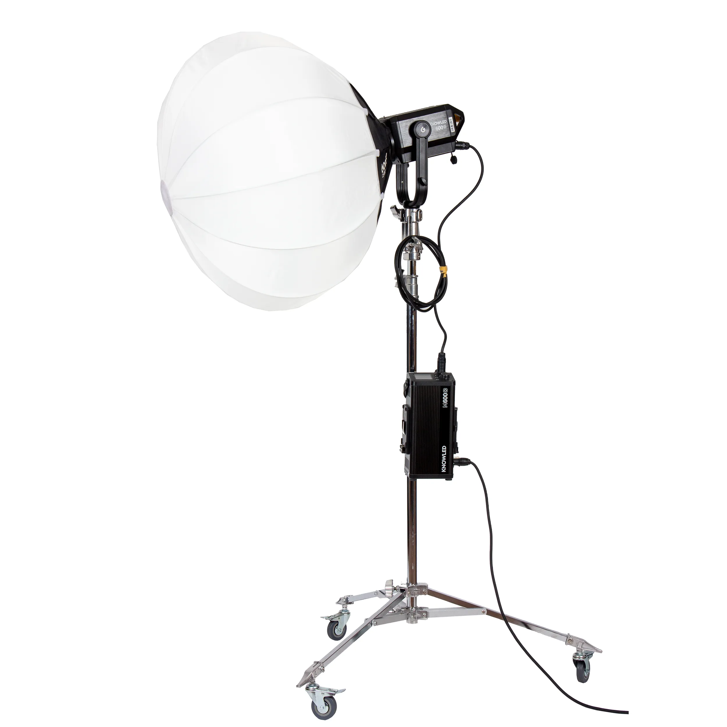 M600Bi Led lámpa szett gömb softboxszal (600W)