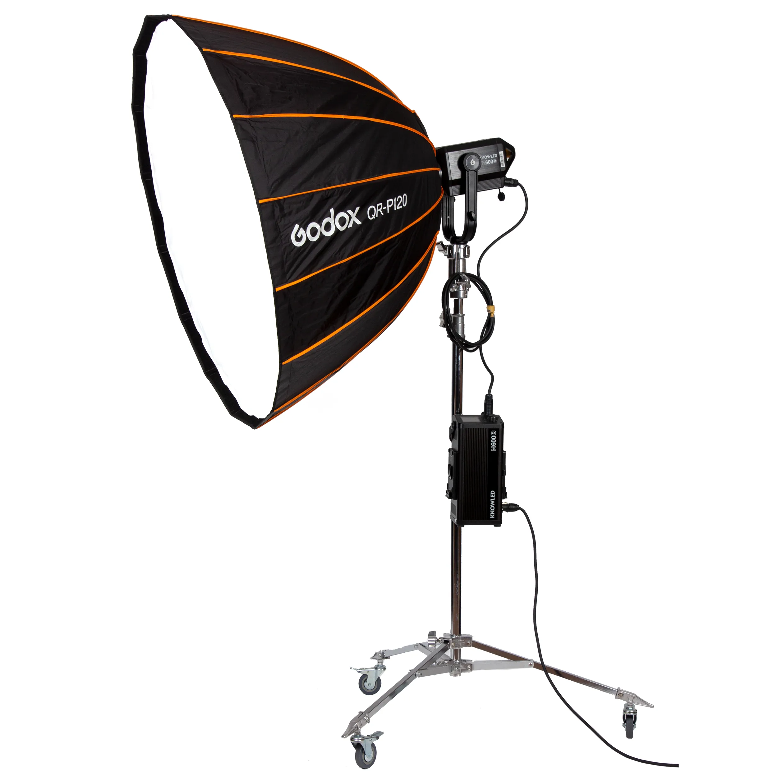 Godox M600Bi Led lámpa szett Softboxszal (600W)
