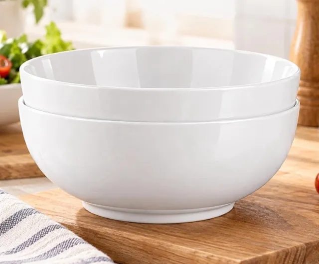 White Large Serving bowl