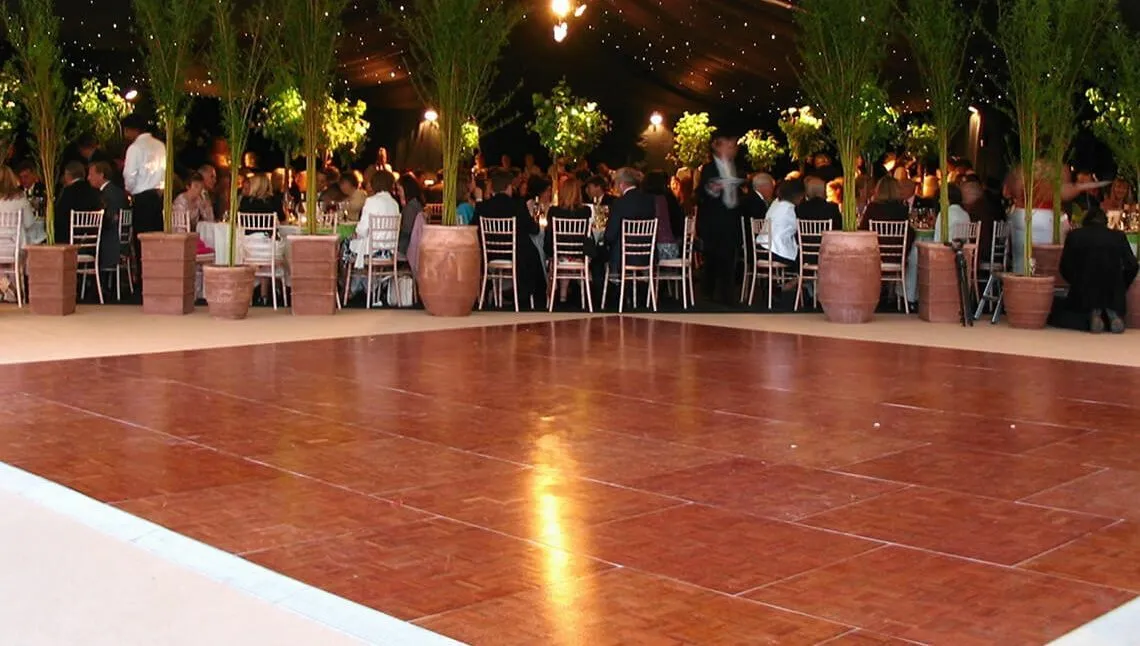 Wooden Parquet Dance Floor