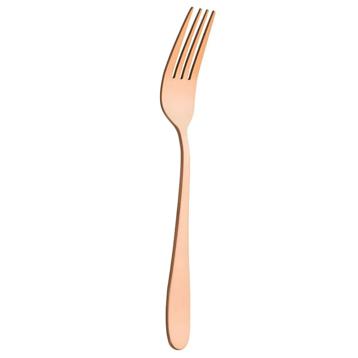 Brushed Copper Table Fork - Pack of 10