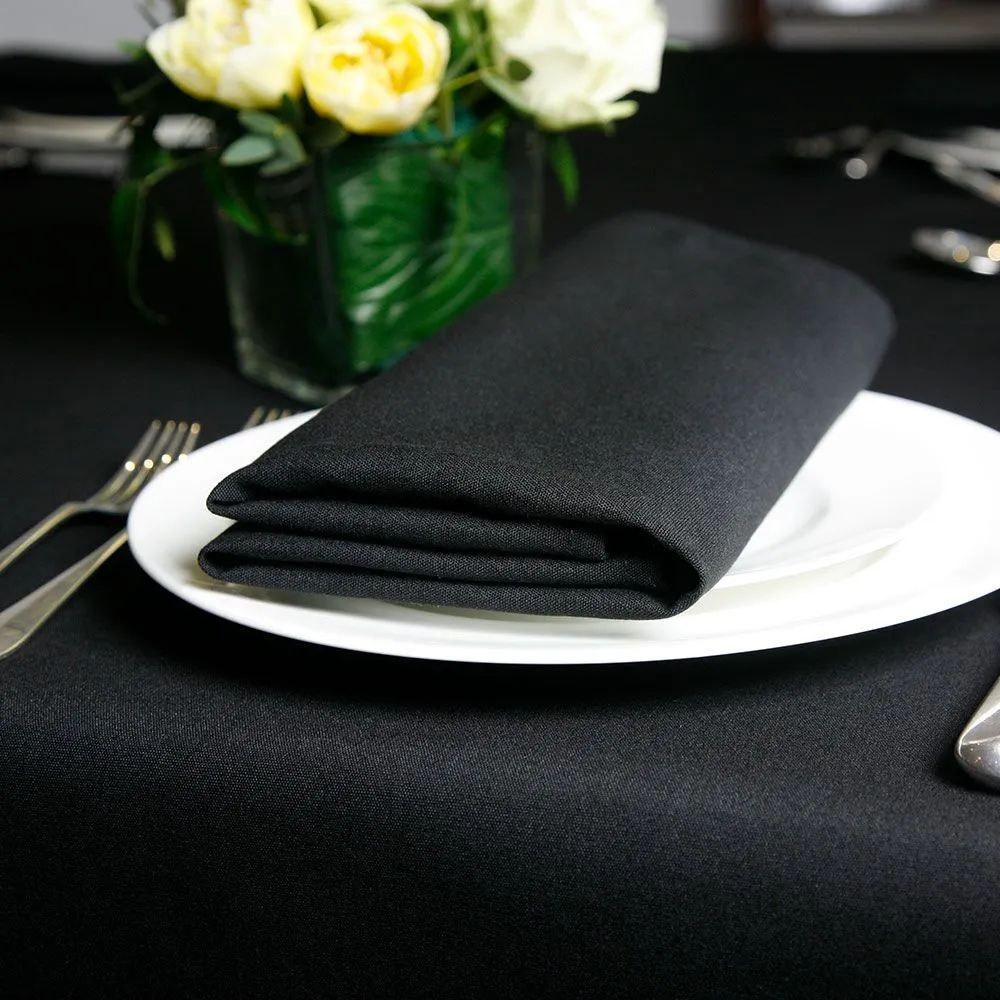 Black Napkin