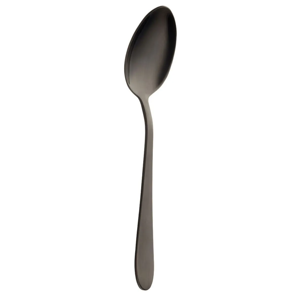 Black Dessert Spoon - Pack of 10