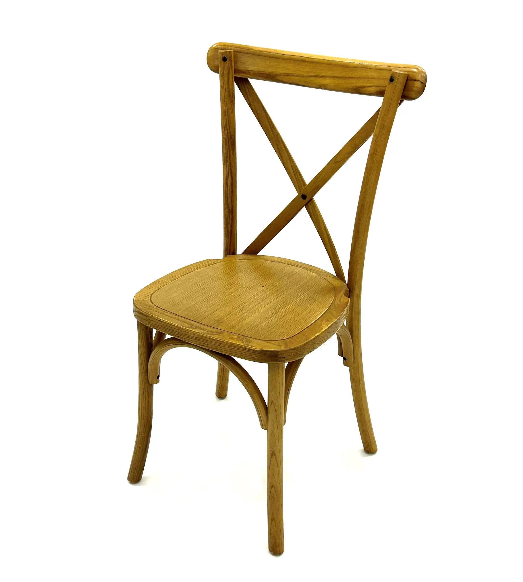 Light Rustic Crossback Wooden  Chair