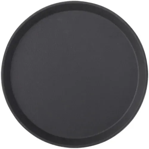 16'' Round Non-Slip Bar & Drinks Serving Tray 